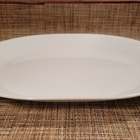 Corelle Corning Ware White Serving /Meat Platter 12 1/4"x 10" USA - Picture 4 of 7